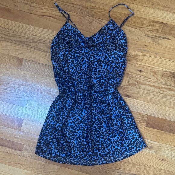 FLYNN SKYE• blue slip dress - Picture 4 of 7